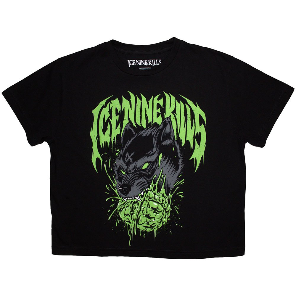 Ice Nine Kills - Wolf Crop top - Noir